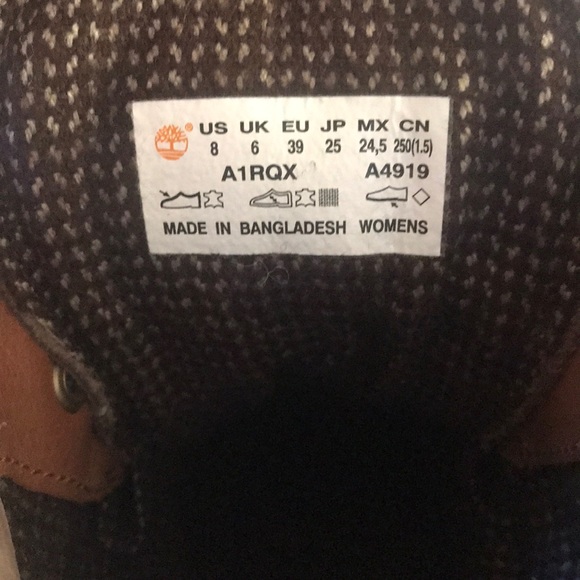 Timberland | Premium Grey/Brown Waterproof Lace Up Boot Size 8 - Picture 11 of 13